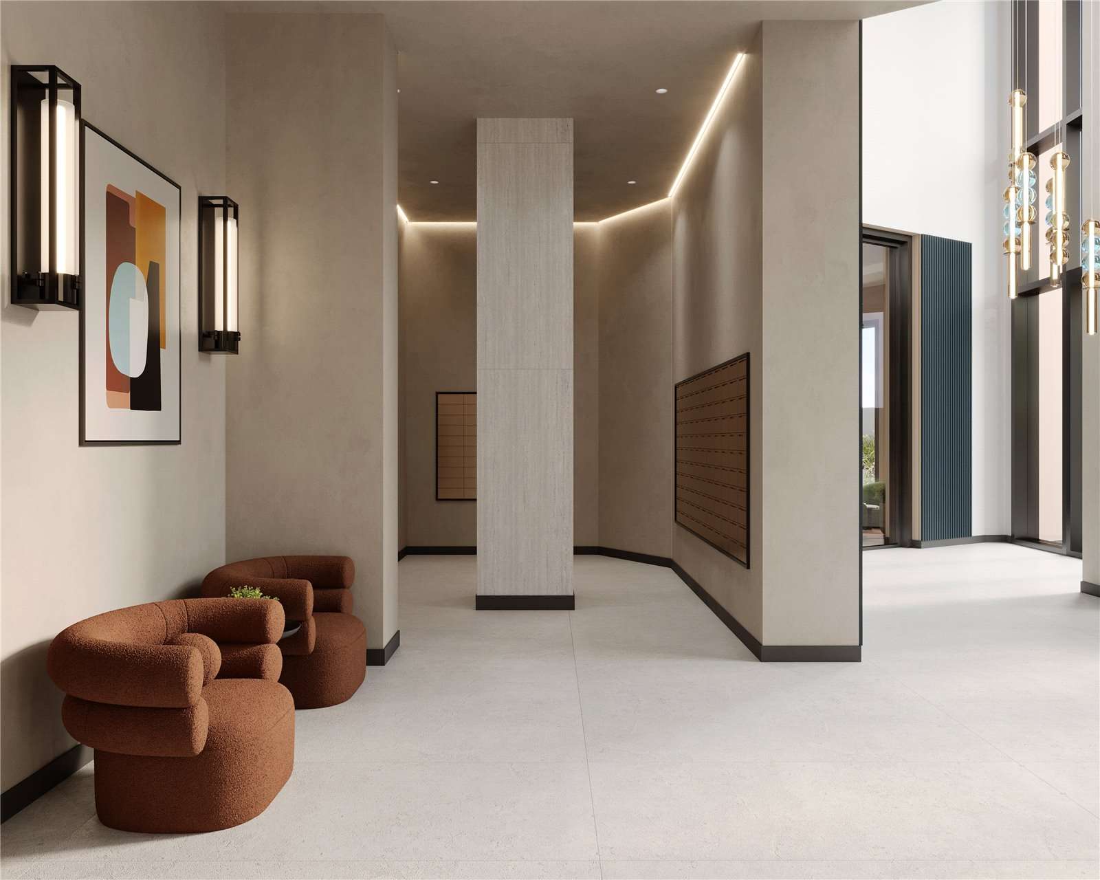 Interior design – Cerulean Quarter